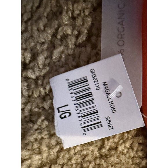 Magaschoni Cotton Gauze Pants Women’s Size Large Wide Leg Orange NWT - Picture 7 of 12